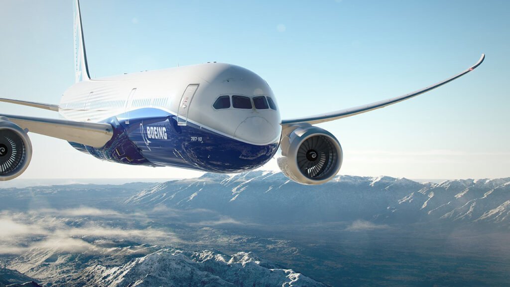 Boeing 787 Dreamliner.