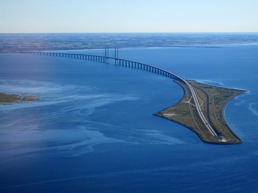 Puente Øresund.