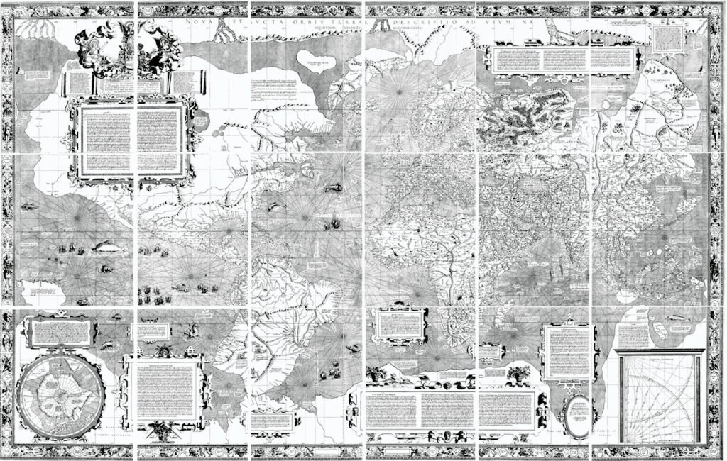 Mercator y su mapamundi de 1569.